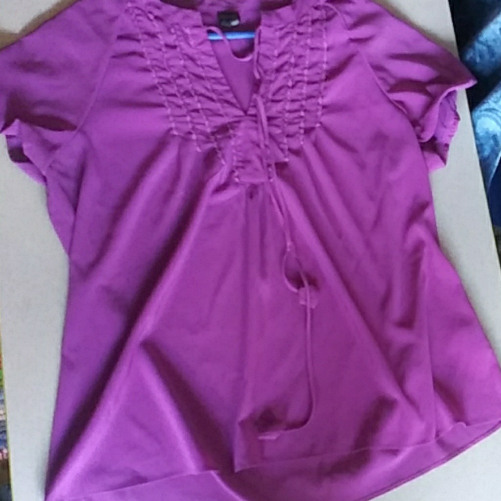 NICOLE Purple Top for Women Size L